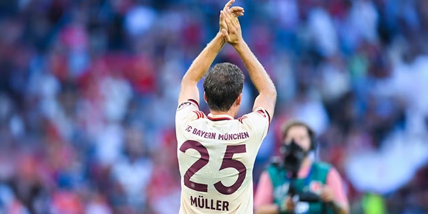 Thomas Muller anuncia que deixará o Bayern de Munique após 25 anos