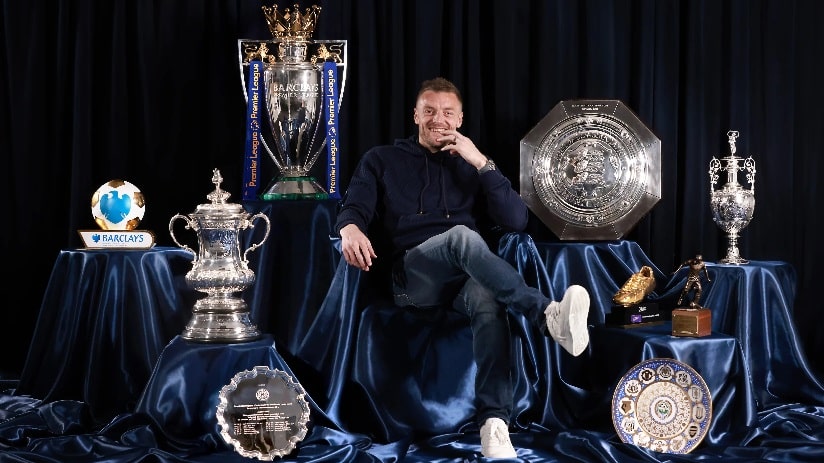 Leicester anuncia saída do ídolo Jamie Vardy após 13 anos
