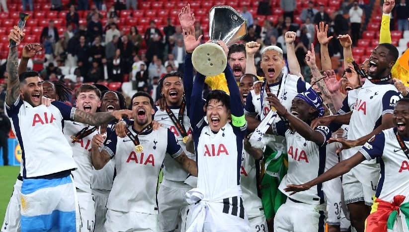 Tottenham supera United na final da Europa League e encerra jejum de títulos