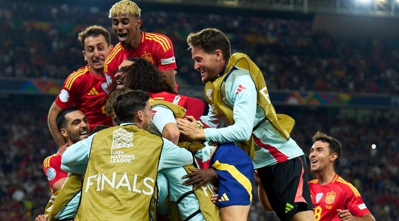 Espanha vence a França e vai à final da Nations League contra Portugal