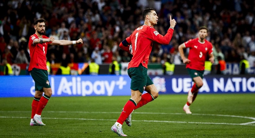 CR7 marca, Portugal vence Espanha nos pênaltis e é bicampeão da Nations