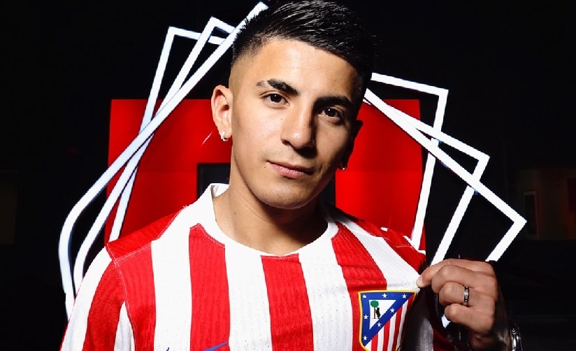 Atlético de Madrid anuncia contratação de Thiago Almada