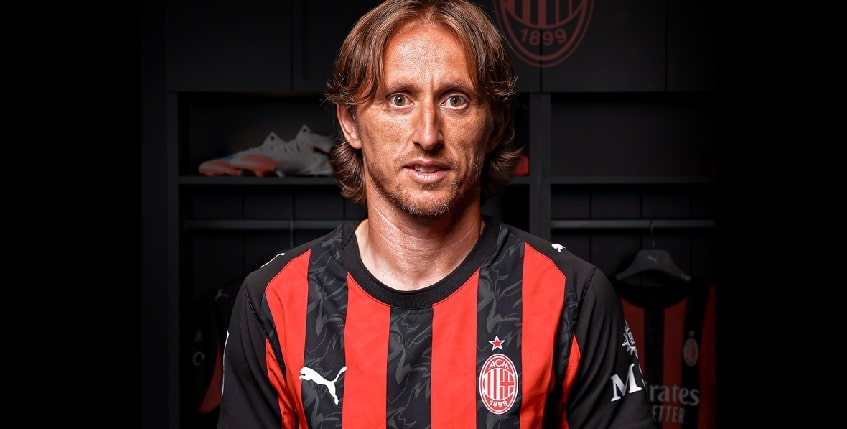Milan anuncia a contratação de Luka Modric, ex-Real Madrid