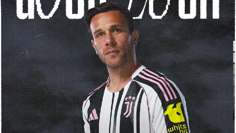 Juventus anuncia saída de Arthur, que fica livre para ir ao Grêmio